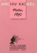 Cover: Archivbestand - Noten 1990 / Erg&auml;nzungsband: Archiv Kassel - Noten 1994 - Furore