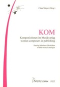 Cover: KOM - Komponistinnen im Musikverlag /Women composers in publishing - Furore