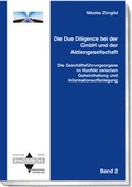 Cover: Die Due Diligence bei der GmbH und der Aktiengesellschaft - Rhombos-Verlag