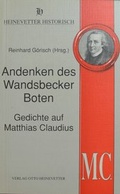 Cover: Andenken des Wandsbecker Boten - Stamp Media