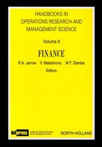 Enlarge image Cover: Finance: Volume 9 - North-Holland