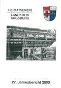Cover: Jahresberichte des Heimatvereins f&uuml;r den Landkreis Augsburg - Heimatverein f&uuml;r den Landkreis Augsburg