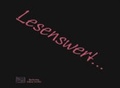 Cover: Lesenswert... - Schmitz, Andrea