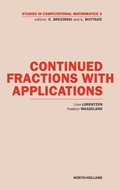 Cover: Continued Fractions with Applications: Volume 3 - North-Holland