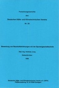 Cover: Bewertung von Raumluftstr&ouml;mungen mit der Spurengasmesstechnik - Deutscher K&auml;lte- u. Klimatechn. Ver.