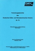 Cover: W&auml;rme&uuml;bergang und Blasenbildung beim Sieden - Deutscher K&auml;lte- u. Klimatechn. Ver.