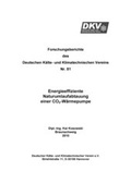 Cover: Energieeffiziente Naturumlaufabtauung einer CO2-W&auml;rmepumpe - Deutscher K&auml;lte- u. Klimatechn. Ver.