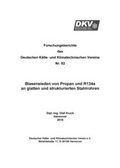 Cover: Blasensieden von Propan und R134a an glatten und strukturierten Stahlrohren - Deutscher K&auml;lte- u. Klimatechn. Ver.
