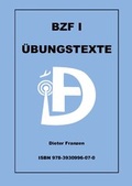Cover: BZFI &Uuml;bungstexte - Dieter Franzen Verlag