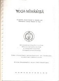 Abbildung von: Yoga Mimamsa - Hamsah Verlag