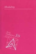 Cover: Modality - J.H.R&ouml;ll Verlag