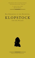 Cover: Das Erhabene in der Dichtung: Klopstock und die Folgen - Stekovics, J