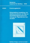 Cover: DASt-Forschungsbericht 4/2003 - Stahlbau Verlags- und Service GmbH