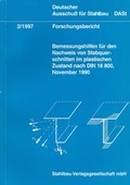 Cover: DASt-Forschungsbericht 2/1997 - Stahlbau Verlags- und Service GmbH