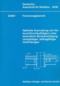 Cover: DASt-Forschungsbericht 2/2001 - Stahlbau Verlags- und Service GmbH