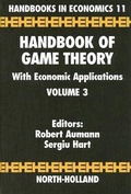 Cover: Handbook of Game Theory with Economic Applications: Volume 3 - North-Holland