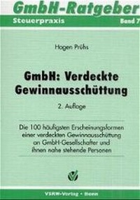 Abbildung von: GmbH: Verdeckte Gewinnausschüttungen - VSRW