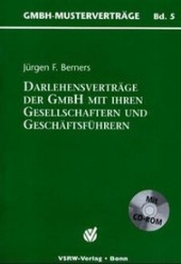 Abbildung von: Darlehensverträge der GmbH mit ihren Gesellschaftern und Geschäftsführern - VSRW