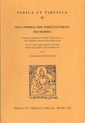 Cover: Der Lobpreis der Vorz&uuml;glichkeit des Buddha - Indica et Tibetica