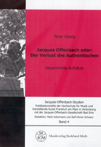 Enlarge image Cover: Jacques Offenbach oder: Der Verlust des Authentischen - Muth, B