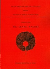 Enlarge image Cover: We learn Kanuri - Köppe, R