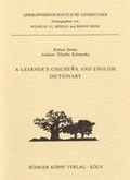 Cover: A Learner's Chichewa and English Dictionary (N.30) - K&ouml;ppe, R