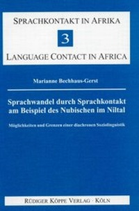 Abbildung von: Sprachwandel durch Sprachkontakt am Beispiel des Nubischen im Niltal - Köppe, R