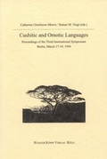 Cover: Cushitic and Omotic Languages - K&ouml;ppe, R