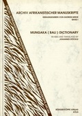 Cover: Mungaka (Bali) Dictionary - K&ouml;ppe, R