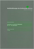 Cover: Schrifttafeln zur deutschen Pal&auml;ographie des 16. - 20. Jahrhunderts - Archivschule Marburg