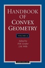 Cover: Handbook of Convex Geometry - North-Holland