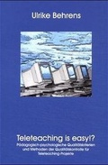 Cover: Teleteaching is easy!? - Verlag Empirische P&auml;dagogik