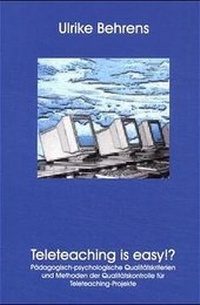 Enlarge image Cover: Teleteaching is easy!? - Verlag Empirische Pädagogik