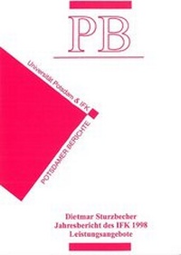 Abbildung von: Jahresbericht des IFK 1998 - Verlag Empirische Pädagogik