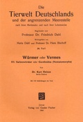Cover: W&uuml;rmer oder Vermes / W&uuml;rmer oder Vermes - ConchBooks