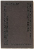 Cover: Jochen Gerz - Kunstraum M&uuml;nchen