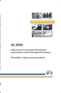 Cover: AC-DMS Audit Criteria for Document Management Solutions - Verband Organisations- und Informationssysteme