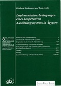 Cover: Implementationsbedingungen eines kooperativen Ausbildungssystems in &Auml;gypten - Overall