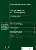 Cover: Transferierbarkeit des Dualen Systems - Overall
