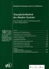 Enlarge image Cover: Transferierbarkeit des Dualen Systems - Overall