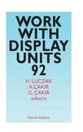 Cover: Work with Display Units: Volume 92 - North-Holland