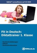 Cover: Fit in Deutsch: Diktattrainer 1. Klasse (Windows 10 / 8 / 7 / Vista / XP) - KHSweb