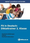 Cover: Fit in Deutsch: Diktattrainer 2. Kasse (Windows 10 / 8 / 7 / Vista / XP) - KHSweb