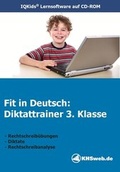 Cover: Fit in Deutsch: Diktattrainer 3. Klasse (Windows 10 / 8 / 7 / Vista / XP) - KHSweb