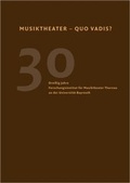 Cover: Musiktheater - quo vadis? - Edition Argus