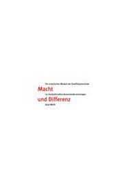 Enlarge image Cover: Macht und Differenz - Berghof Foundation
