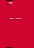 Cover: A Difficult Encounter - The Informal Georgian-Abkhazian Dialogue Process - Berghof Foundation