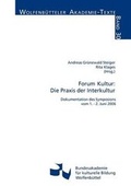Cover: Forum Kultur - Bundesakademie f. kulturelle Bildung Wolfenb&uuml;ttel