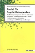 Cover: Recht f&uuml;r Psychotherapeuten - Schulz-Kirchner