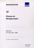 Cover: Planung von Montageanlagen - utzverlag GmbH